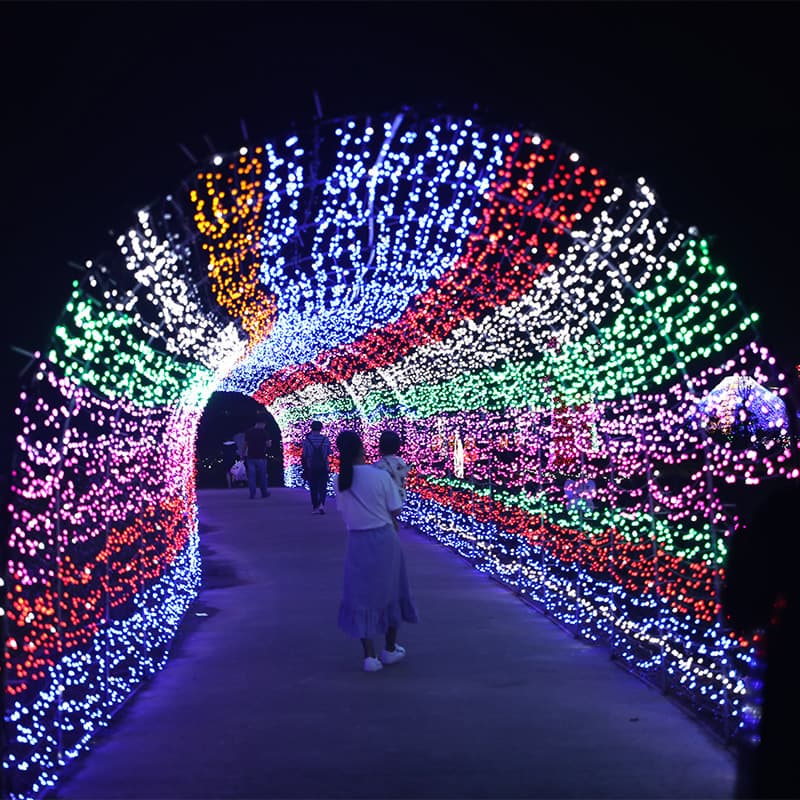 Cross-border LED Colorful Flash String Lights Wedding Decoration Lights Festival Lights Starry Sky Christmas Lights Outdoor Waterproof Lights