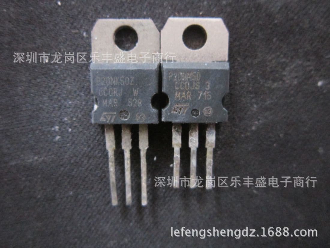 P20NK50Z P20NM50 Salvaged ST TO-220 N-Channel Power MOS 20A 500V