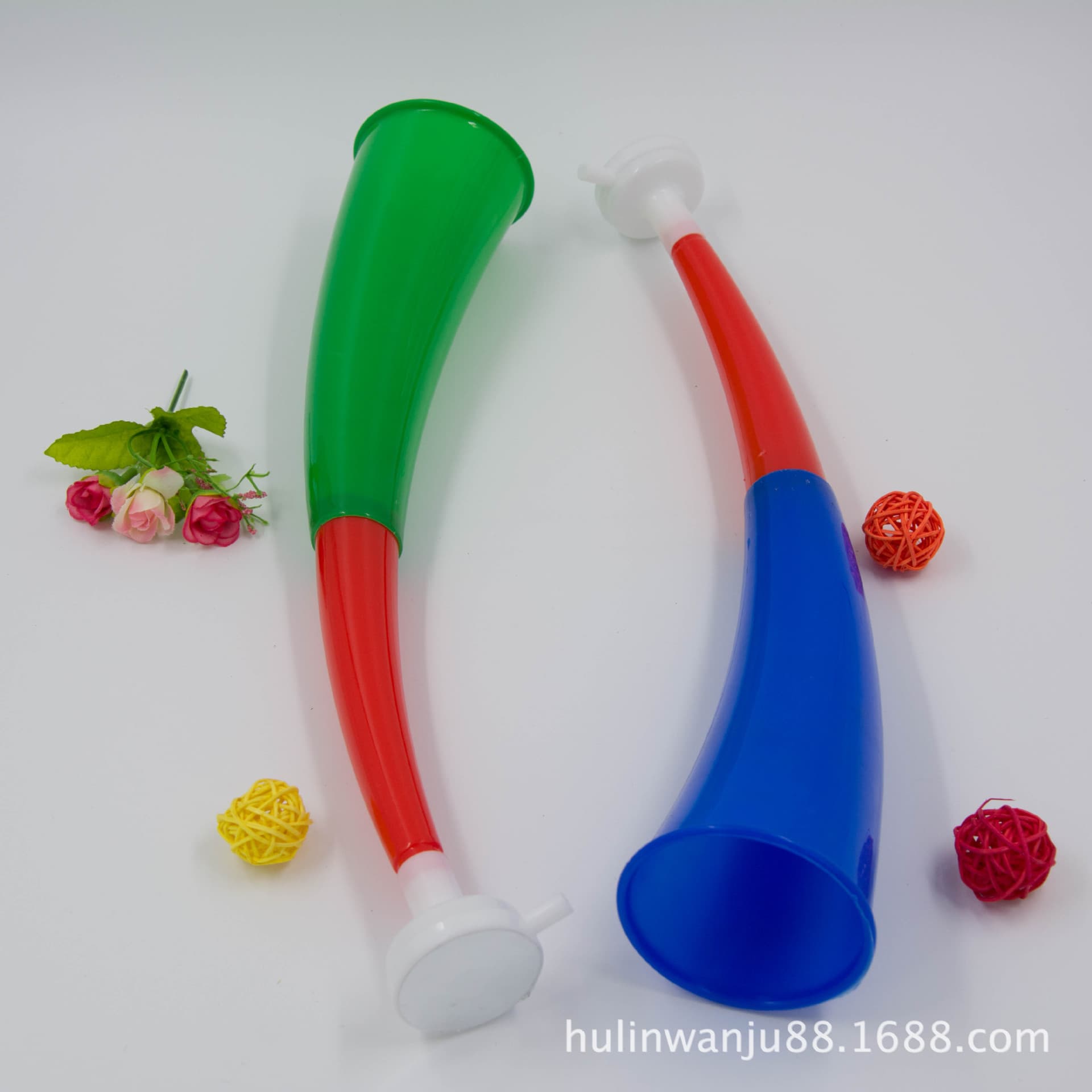 World Cup Large Horn Cheering Prop for Fans, Retractable Plastic Horn, Children's Toy, Wholesale from Factory