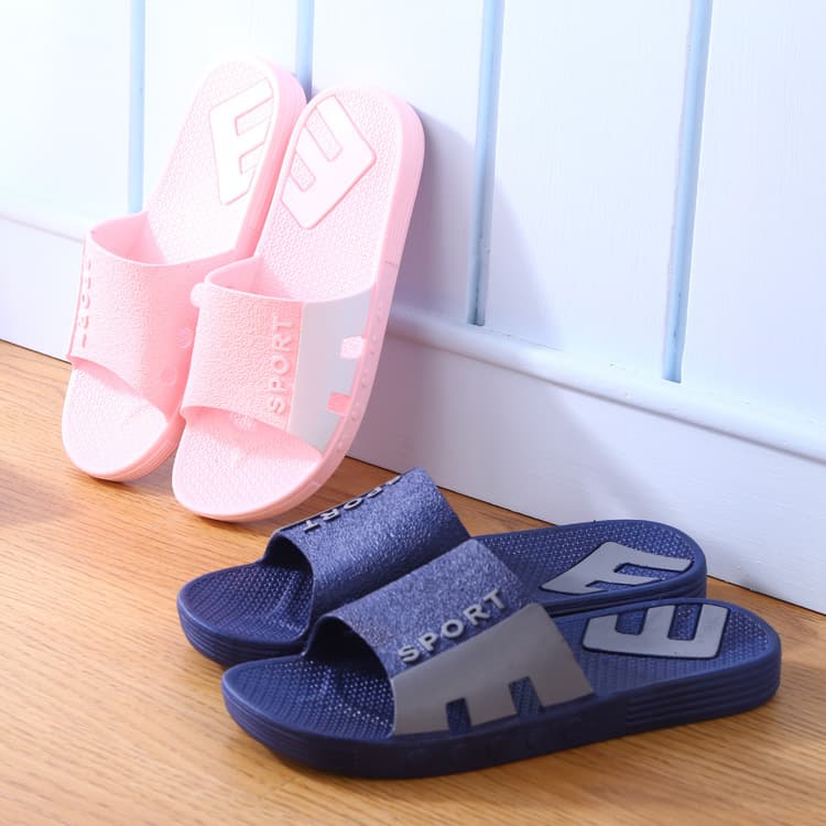 Summer Home Slippers for Bathroom, Indoor Couples Bath Slippers, Men's Casual Sandals