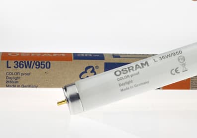 OSRAM Color Matching Fluorescent Lamp OSRAM L36W/950