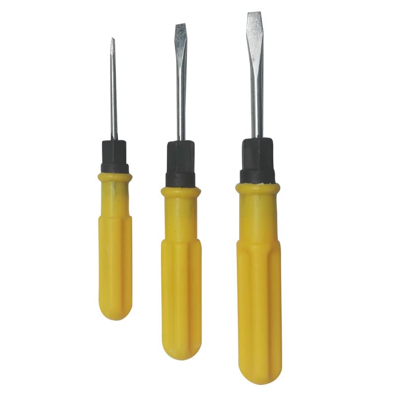 Yellow Dual-Purpose Series Screwdriver 2-inch 3-inch 4-inch Dollar Store Giveaway Manufacturer Wholesale Cross Slotted Magnetic Driver