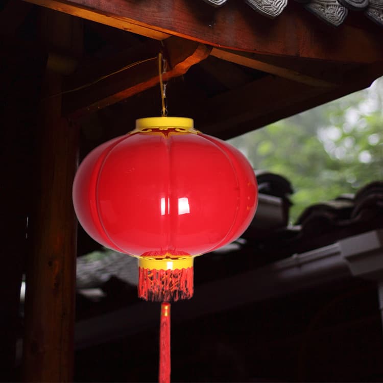 Zhongshan led lantern new chinese restaurant decoration chandelier wholesale outdoor retro garden light waterproof lighting fixtures