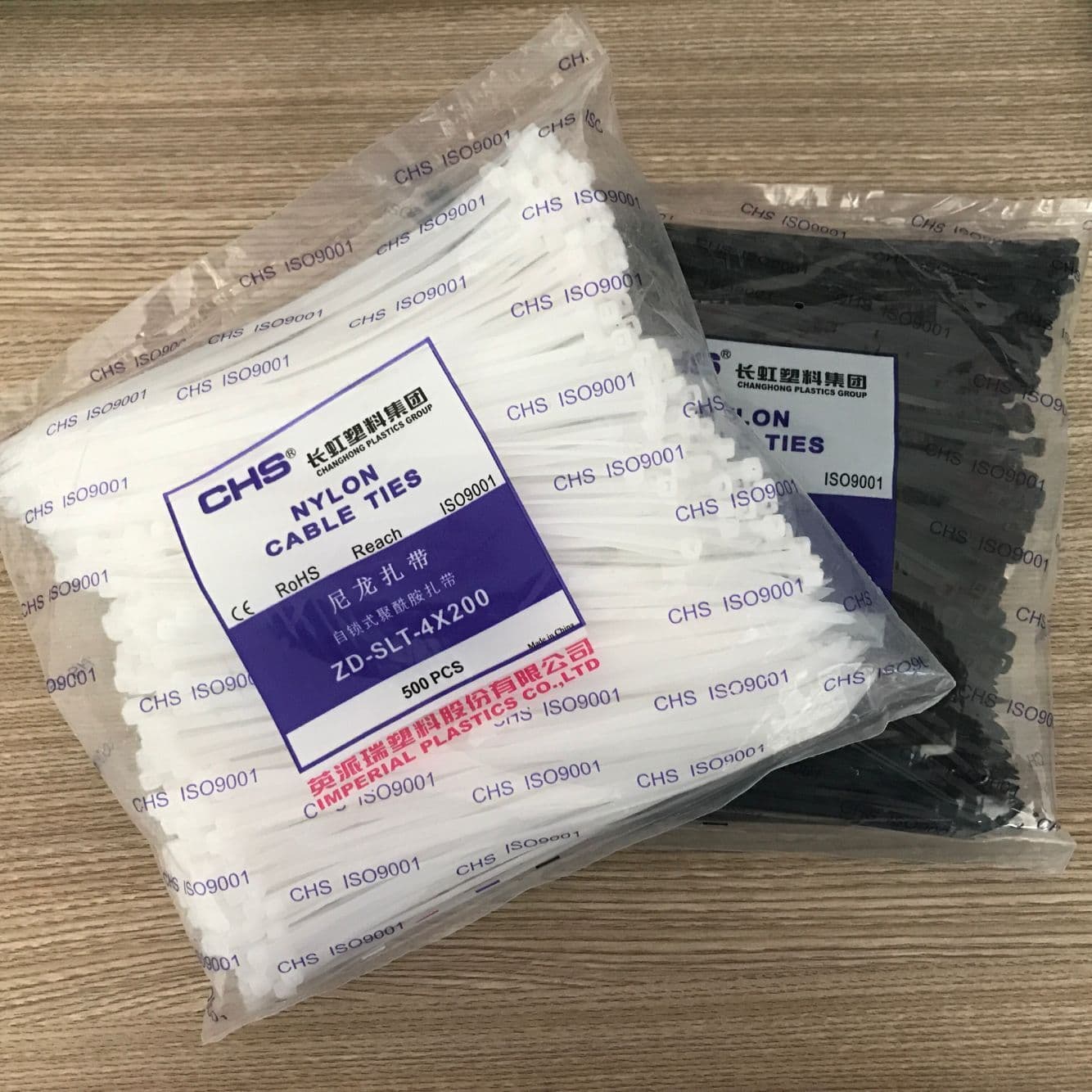 CHS Changhong Nylon Cable Tie, Changhong Plastic Cable Tie 4*200 White, Linyi Changhong Cable Tie