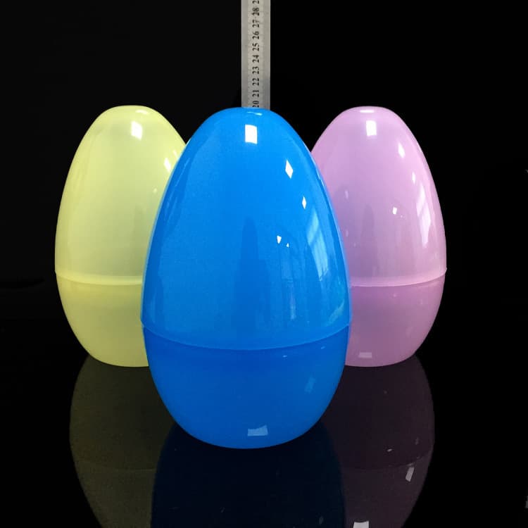 Professional Plastic Eggshell Toys Plastic Candy Eggshell Large Easter Eggshell 20CM Eggshell