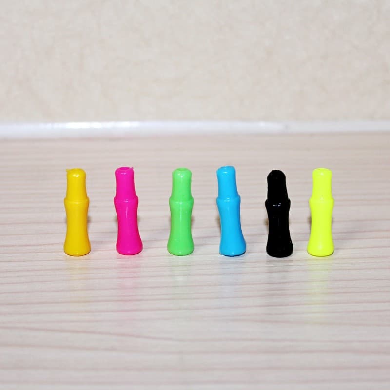 Candy-colored soft bite tips, universal silicone/plastic mouthpieces, cross-border reusable washable specialty
