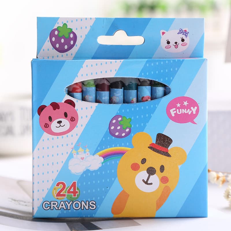 New Creative Drawing Stationery Crayons Kids Doodle Pens Oil Pastels Student Learning Supplies Wholesale