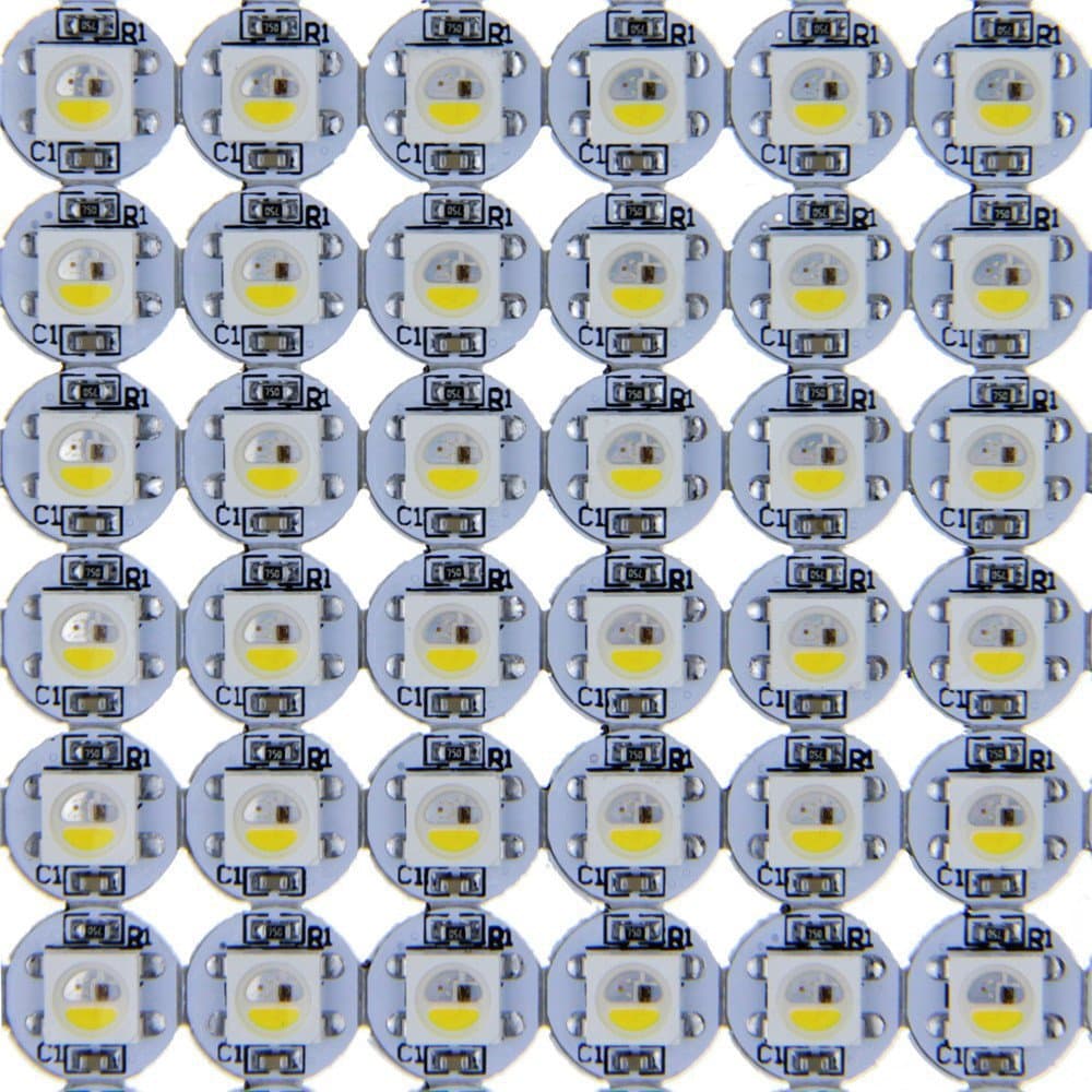 4-pin WS2812B WS2812 rigid small dot boards, 5V 5050 RGB WS2811 color-changing full-color LED beads
