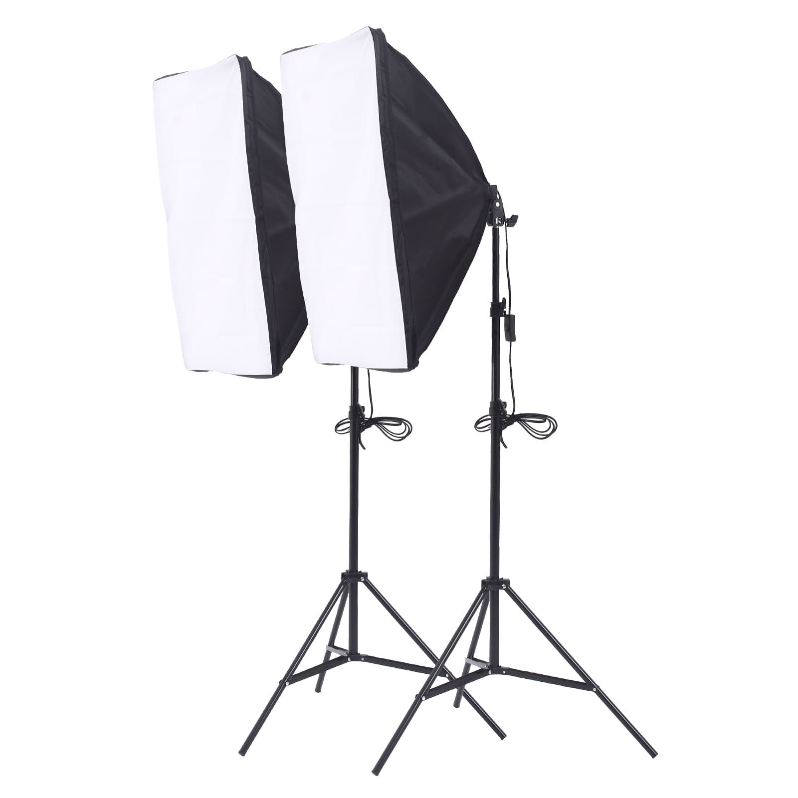 New single lamp head soft box portrait photography light studio set factory direct sales (optional light bulb)