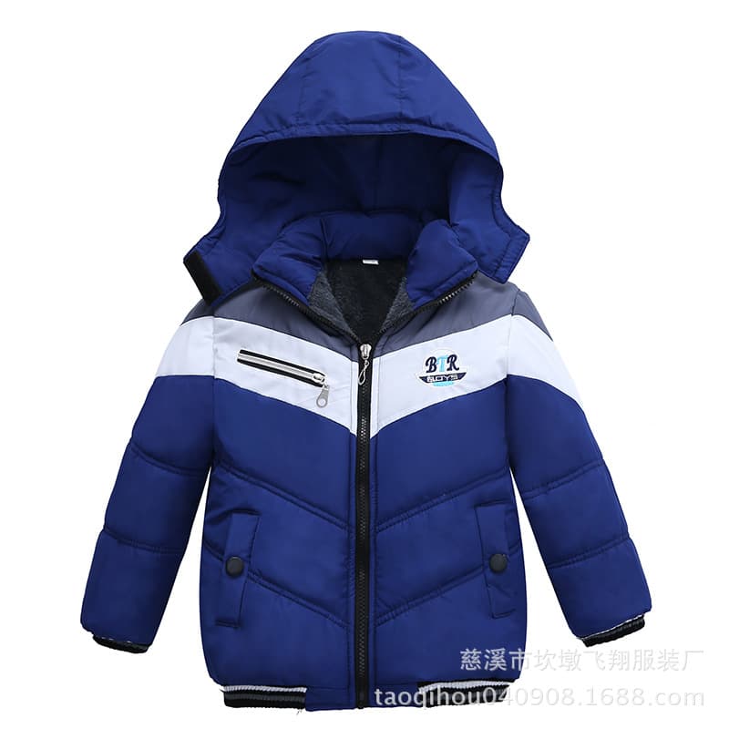 Children's Cotton Coat 2023 New Style Boys Jacket M712 Export Thickened Cotton Coat