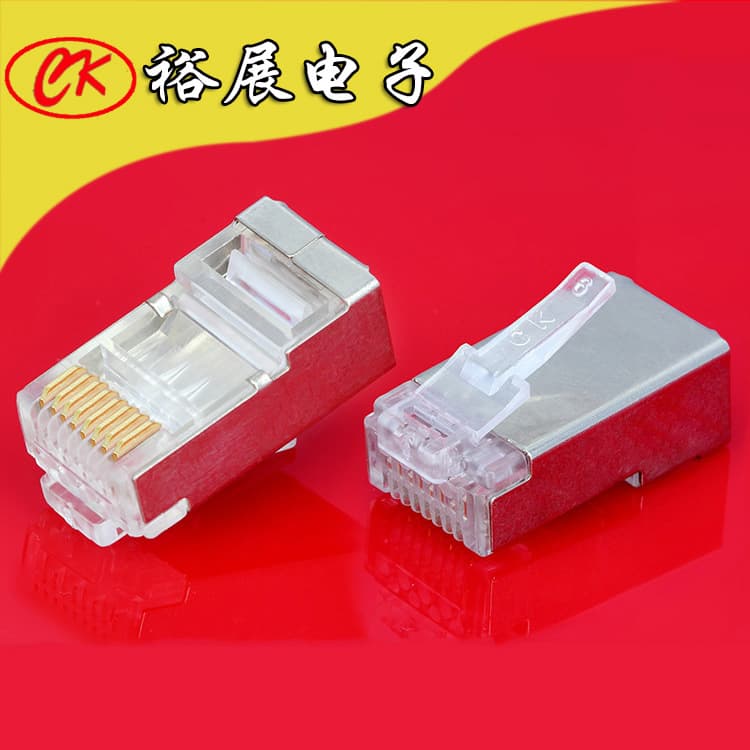RJ45 Cat5 Shielded Connector 8P8C Cat5e Shielded Connector Cat5 Shielded Connector