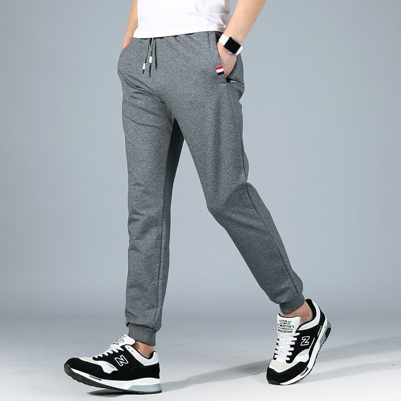 2018 Spring New Men's Cropped Pants Korean Trendy Sweatpants Harem Pants Slim Casual Pants