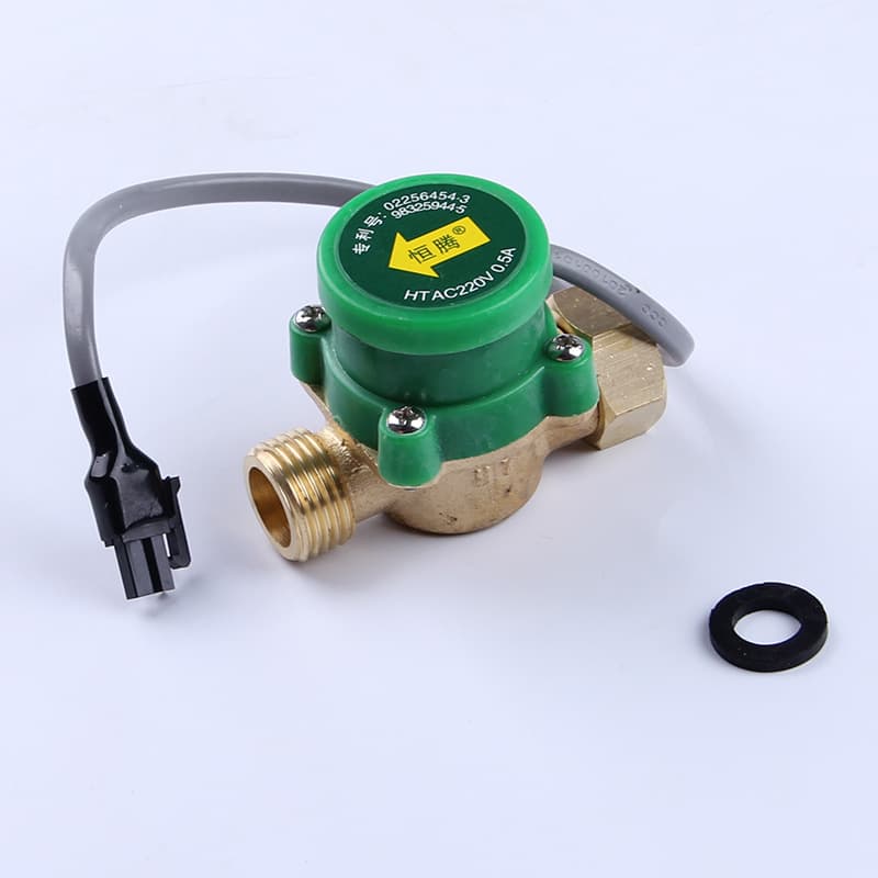 HT120 4-Part to 4-Part 120W Water Flow Switch 220V 1A Diameter 20MM Waterproof