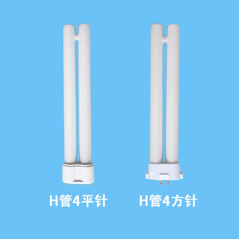 Factory Wholesale Eye-Protecting Lamp Fluorescent Tubes HY-18W 27W Flat Four Pin Square Four Pin Wholesale Indoor Desk Lamp Tubes