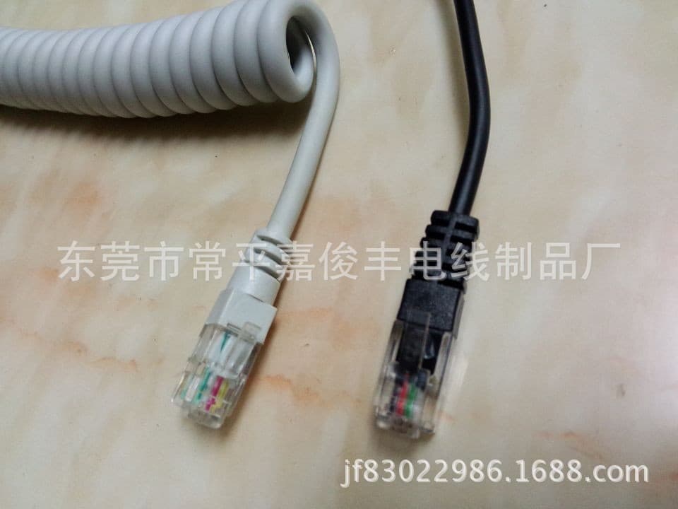 PU spring wire, call center headset wire, car charger spring wire, multi-core PU spiral wire, PU medical spring wire