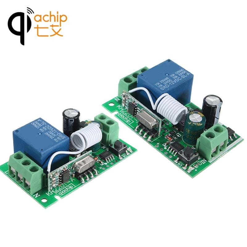 AC 110V/220V Single-Channel Wireless Remote Switch 433MHz Relay Receiver Controller Wide Voltage KR2201