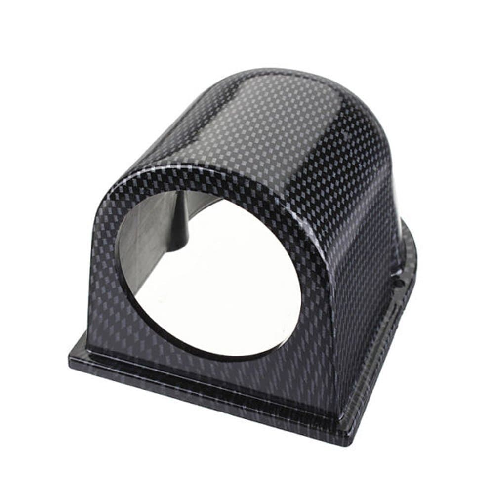 2-inch 52MM 1-hole carbon pattern instrument bracket carbon fiber instrument mounting bracket gauge cover