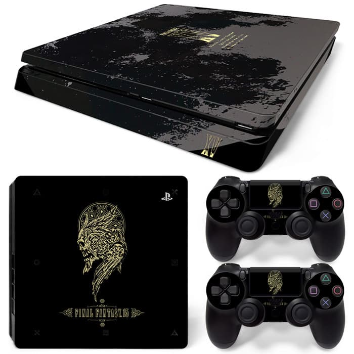 PS4 Slim Sticker Wholesale PS4 Slim Console Sticker Factory Direct Drop Shipping Matte No Residue