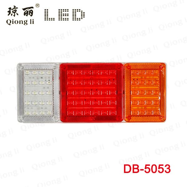 Guangzhou Qionli Semi-trailer Rear Light Truck Brake Light Truck LED Light Lens 140-2 Tail Light Waterproof