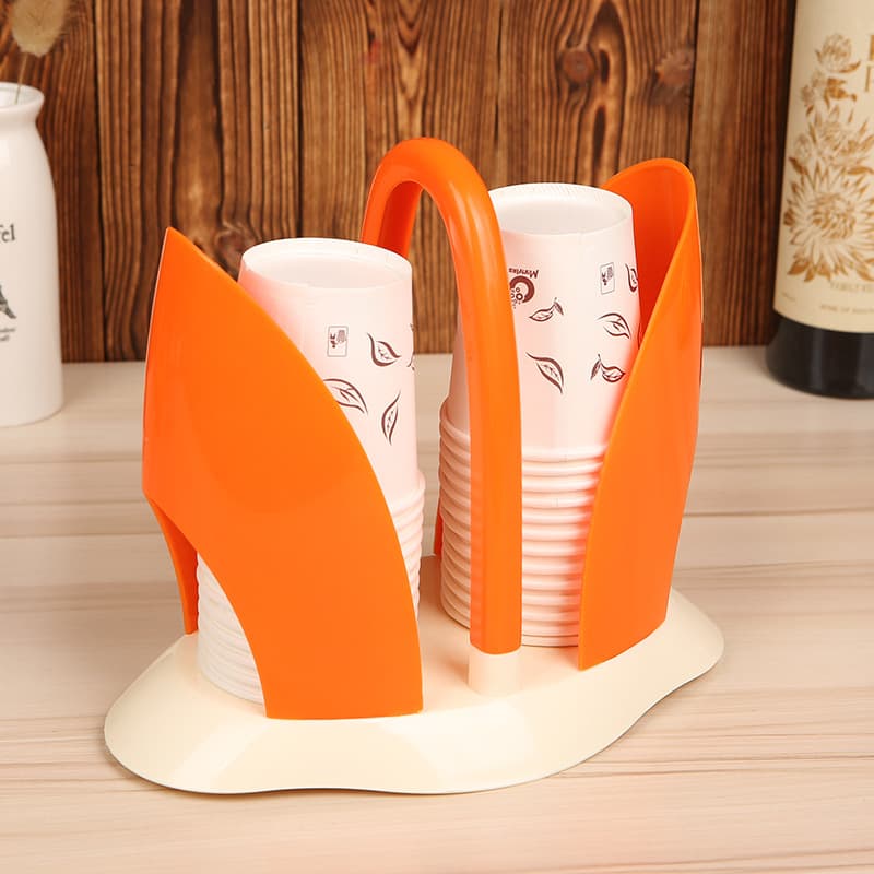 Creative two-position paper cup holder, kitchenware, drain cup holder, living room and dining room multi-purpose beer cup hanger, manufacturer in stock.