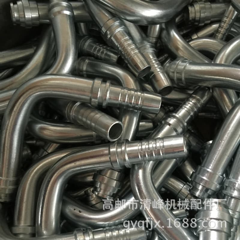 Factory Supply Crimp-Type Standard Pipe Fittings Hydraulic Fittings Flange Core Elbow Core Fitting Core