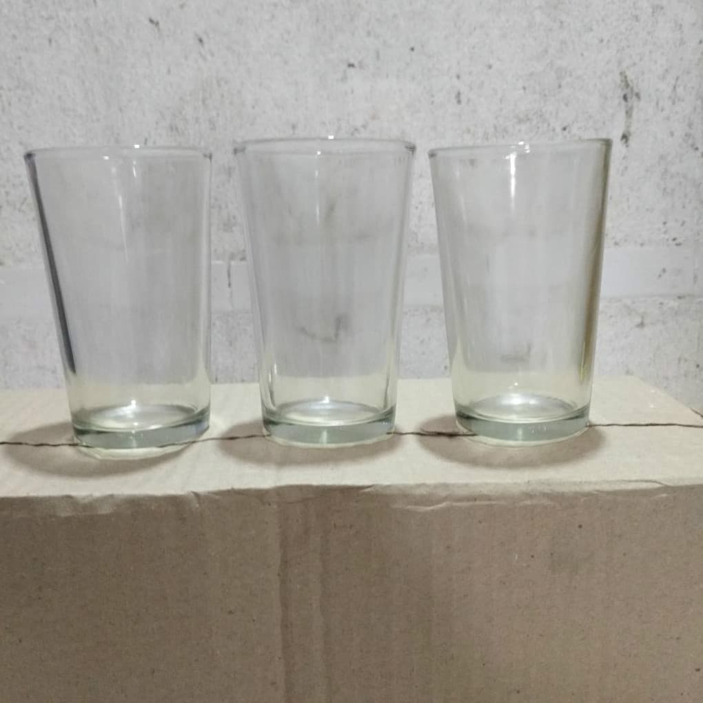 Glass candlestick DIY candle material glass cup candle cup jelly wax for Sea World