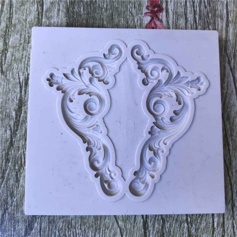 DIY Fondant Cake Decorating Tool European Style Relief Vine Silicone Mold Chocolate Mold