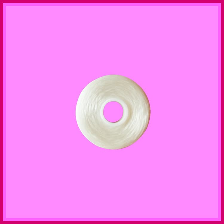 Bare Coil of Dental Floss 50 Meters Waxed and Mint Bulk