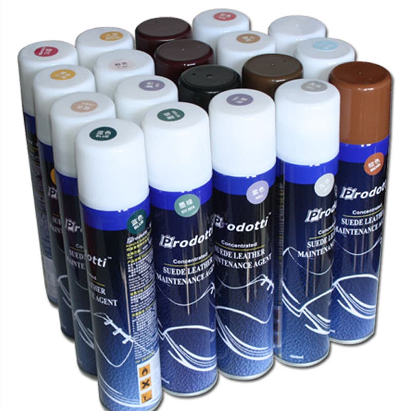 Padotti Suede Leather Color Restoring Spray for Nubuck, Suede, and Reversed Leather Shoes, Cleaning and Care for Snow Boots, Renovation and Maintenance