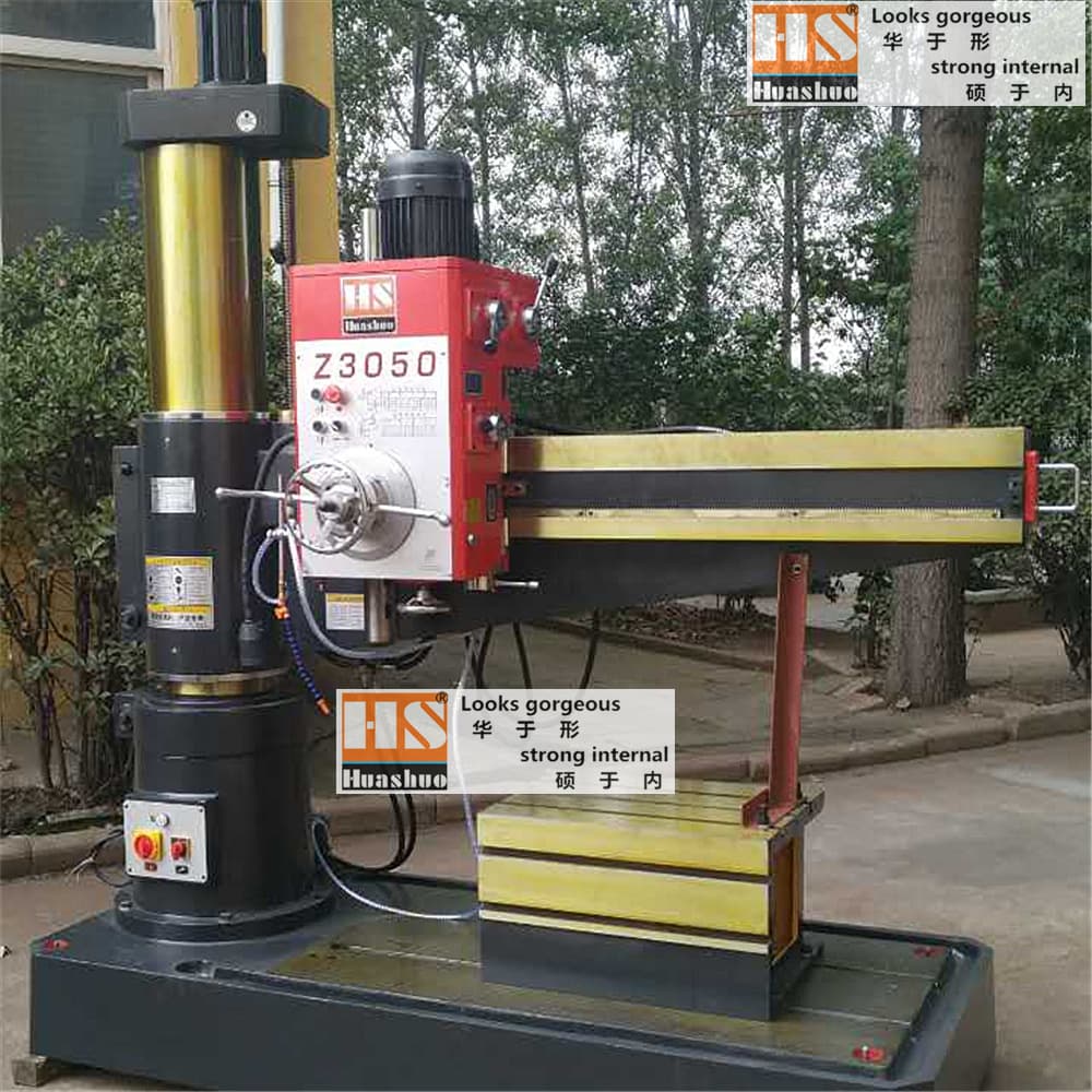 3050 Hydraulic Clamping Drilling Machine One-Button Hydraulic Locking Rocker Arm Column Large Box with Operation Video