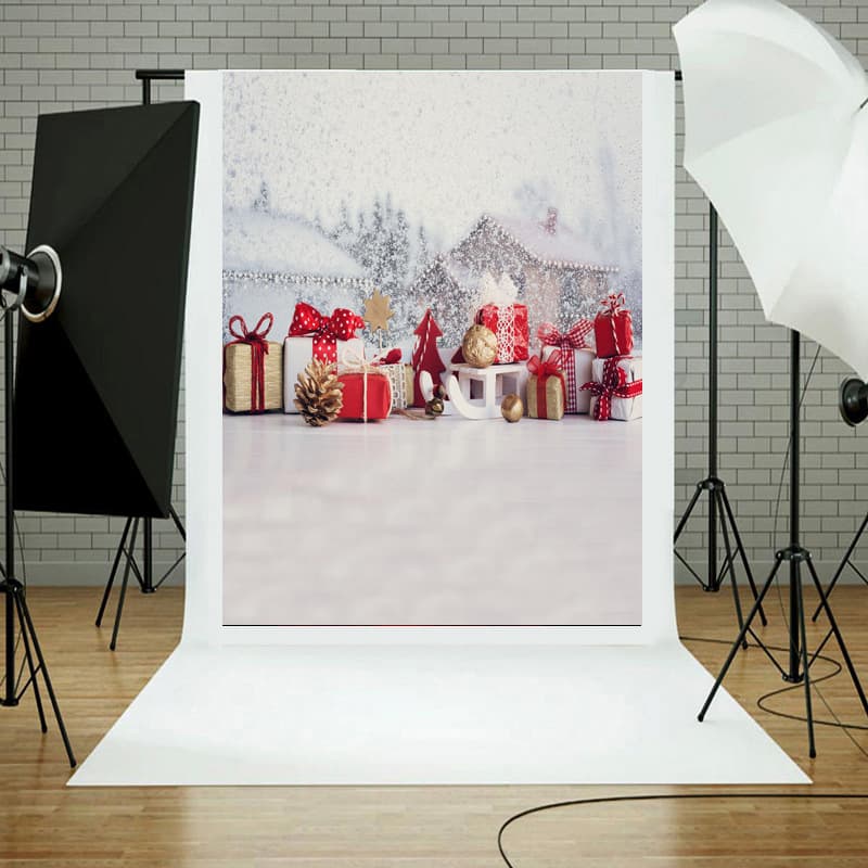 New Hot Export Export StuDio Korean Newborn Baby Christmas Gift Style KiDsren's 3D Photography BackgrounD