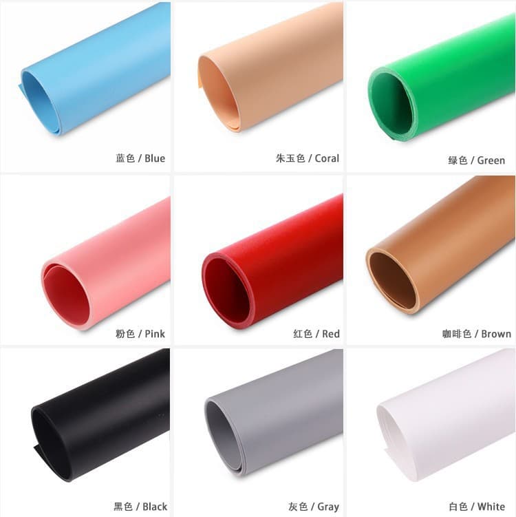 1*2 meter frosted PVC backdrop for photography, photo backdrop, reflector, waterproof and wrinkle-resistant.