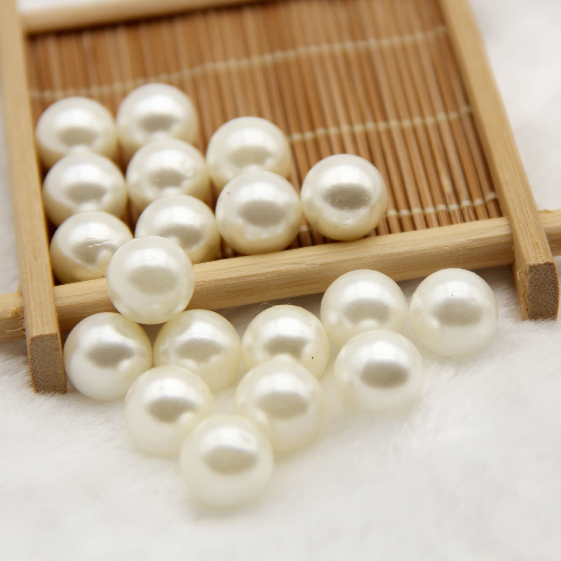 Hole-Free Genuine Pearl Loose Beads, Accessory Jewelry, Cosmetic Photo Decoration Ornament 12MM/1 Piece Shooting Prop