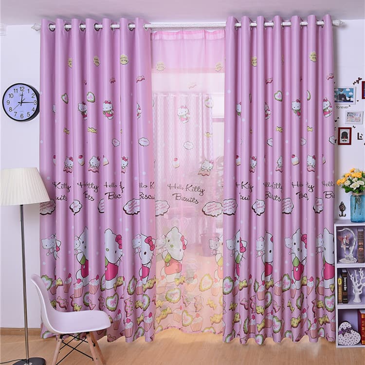 Wholesale Children's Cartoon Blackout Curtain Fabric for Bedroom Window