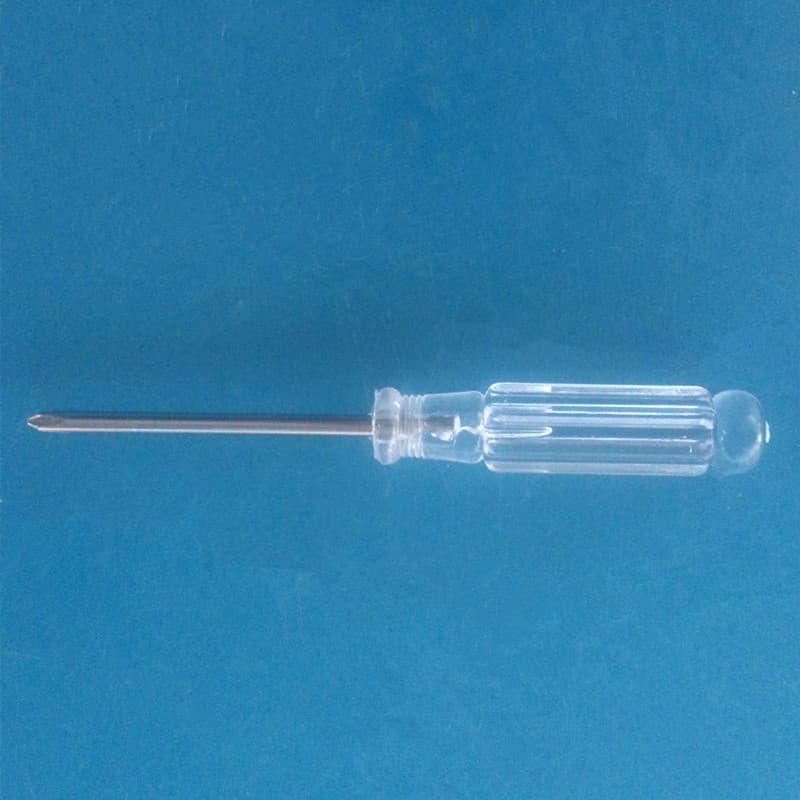 3.0+ Crystal Head Small Screwdriver + Cross Transparent Screwdriver, Phillips and Flathead Small Screwdriver Factory Direct Supply