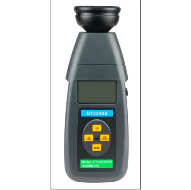 Stroboscopic Tachometer DT2240B High Brightness Spotlight Measurement Portable Stroboscope LCD Stroboscopic Tachometer