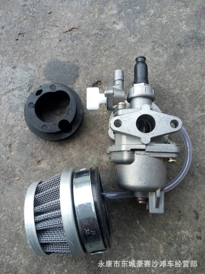 Pocket Bike Mini Motorcycle Carburetor Air Filter Kit 47CC 49CC Motorcycle Modification Parts