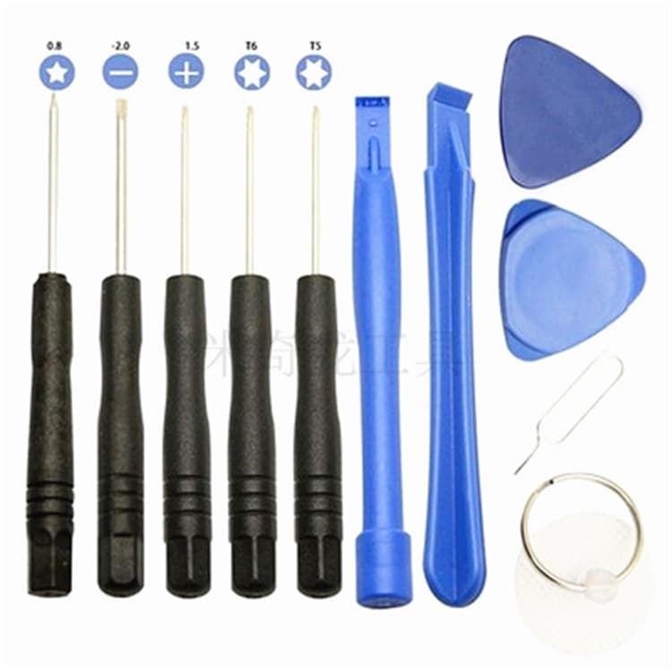 iPhone 4 5S 6 Disassembly Tool Kit 11-Piece Apple Repair Tool Set with SIM Eject Pin and Screwdriver Set
