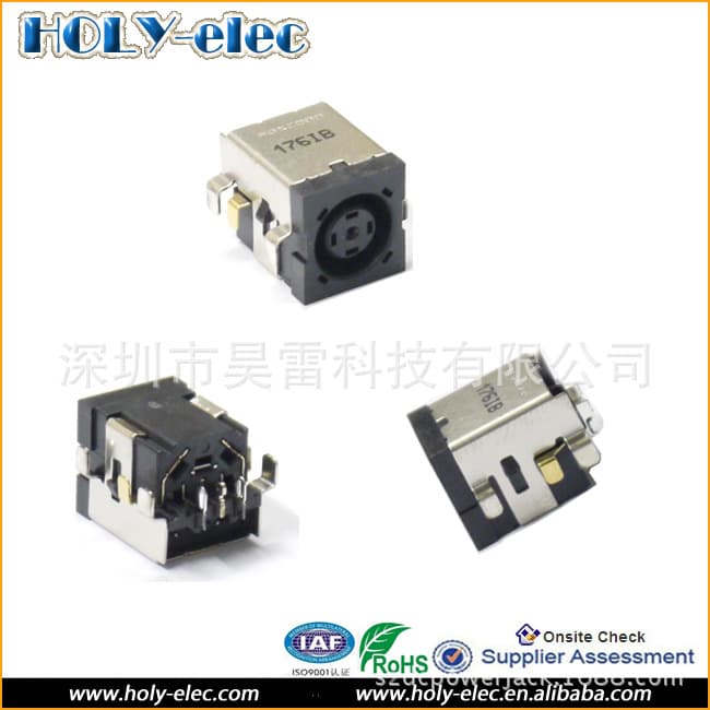 DCPOWERJACK for HP EliteBook 2730P 8460P 8440W 8460W Original Genuine