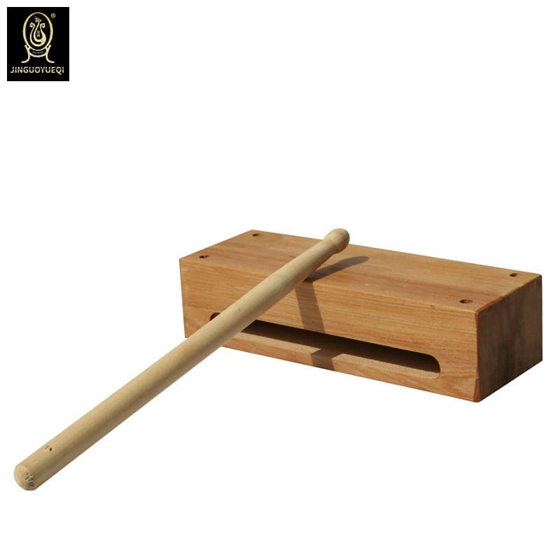 Golden Fruit Musical Instrument Bangzi High and Low Bangzi High and Low Board Long and Short Corner Wooden Fish High Tone Bass Wooden Fish Special Price