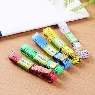 Colorful Ruler Tape Measure, Colorful Soft Tape Measure, Sewing Soft Ruler for Cloth Measurement