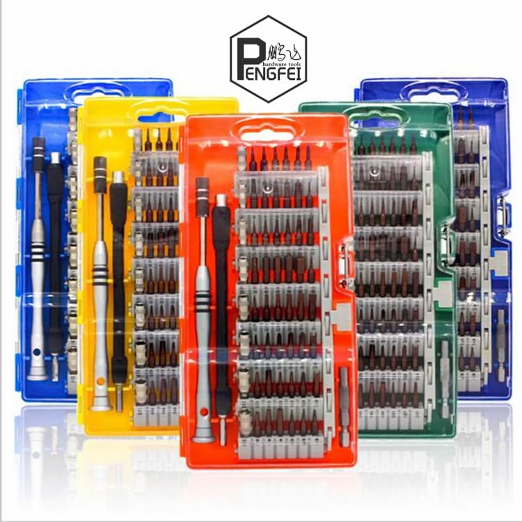New 6100 Screwdriver Kit S2 Alloy Steel 60-in-1 Mobile Phone Computer Home Maintenance Disassembly Tool