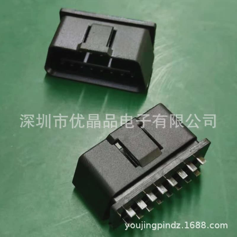 Factory Wholesale Universal OBD2 Socket OBDII Male Connector for Automotive