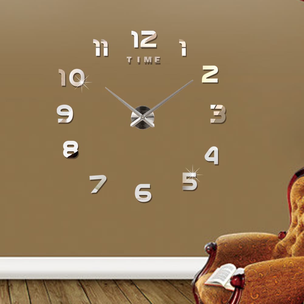 Simple DIY Wall Clock Creative Clock Creative Wall Clock Creative Home Accessories Wall Sticker Clock