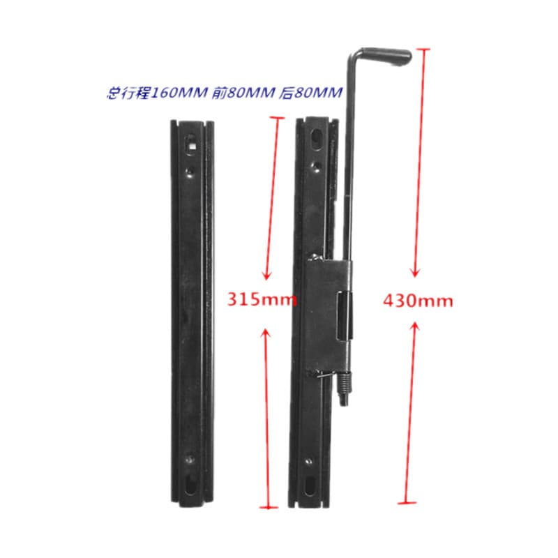 Factory Wholesale Car Seat Slide Track Seat Rail Electric Vehicle Seat Rail Car Seat Accessories