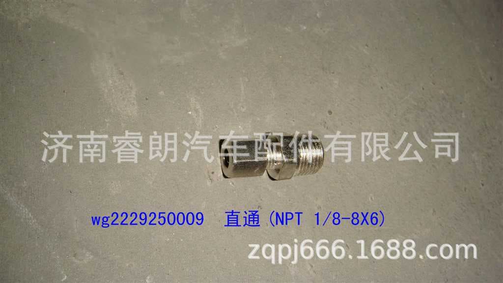Manufacturer wholesale Sinotruk Howo Steyr parts WG2229250009 Straight through