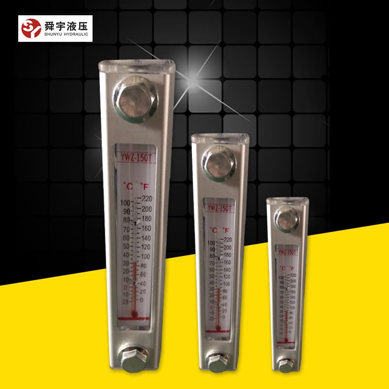 Hydraulic Accessories: Aluminum Alloy Liquid Level Gauge, Liquid Level and Temperature Gauge, YWZ Series