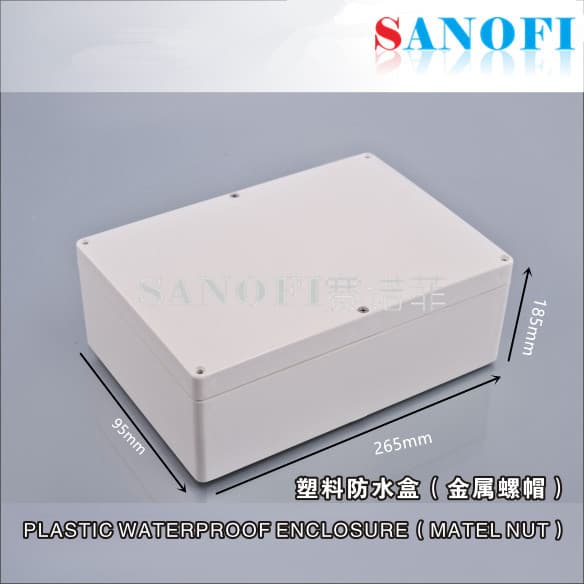 Plastic Waterproof Junction Box IP65 Surveillance Waterproof Box ABS Terminal Box Distribution Box Power Hub Box