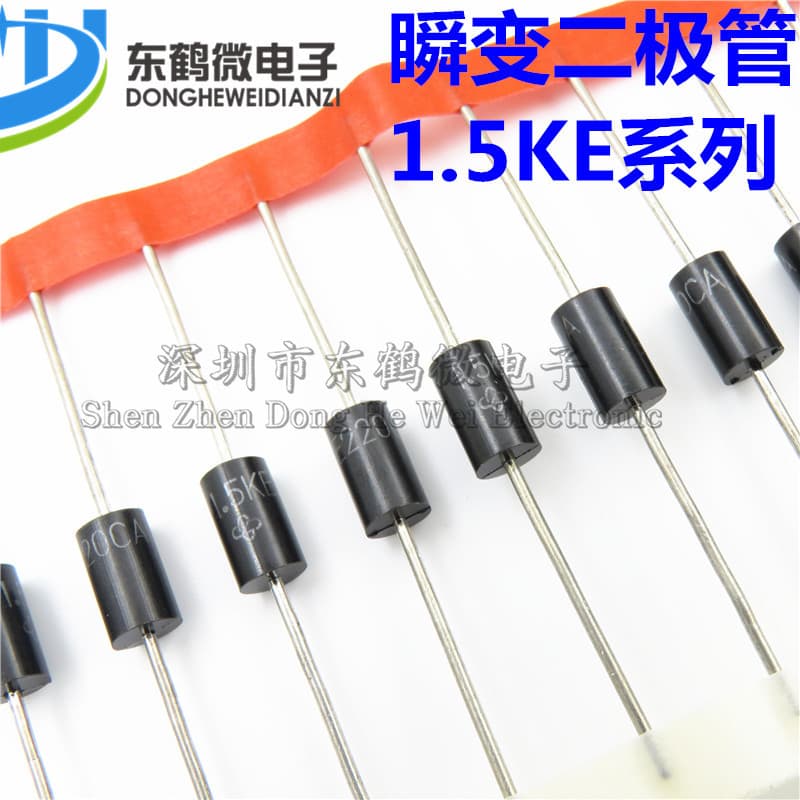 1.5KE400A Unidirectional/CA Bidirectional TVS Transient Voltage Suppressor Diode 400V Through-hole