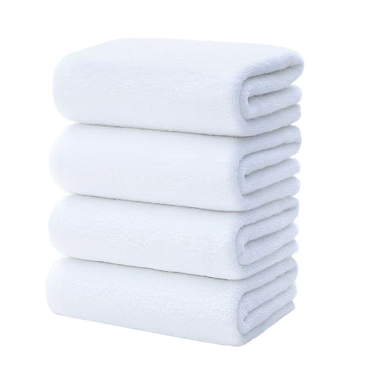 80g 100g Pure White Cotton Towels, Specialized for Hotels and Spas, Bathing, Facial Cleansing, and Beauty Industry Use